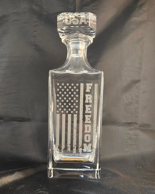 887mL Freedom Whiskey Decanters