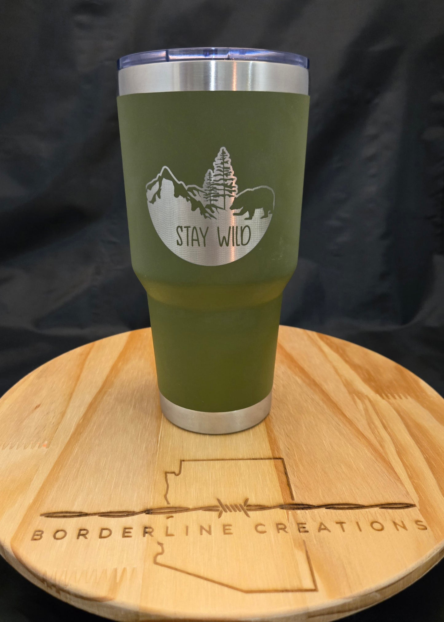 30oz "Stay Wild" Tumbler