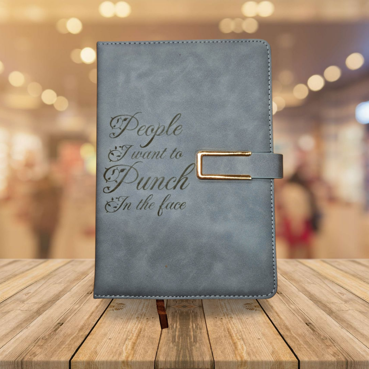 "People I Want to Punch in the Face" Journal