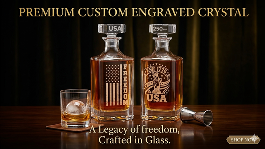 887mL Freedom Whiskey Decanters