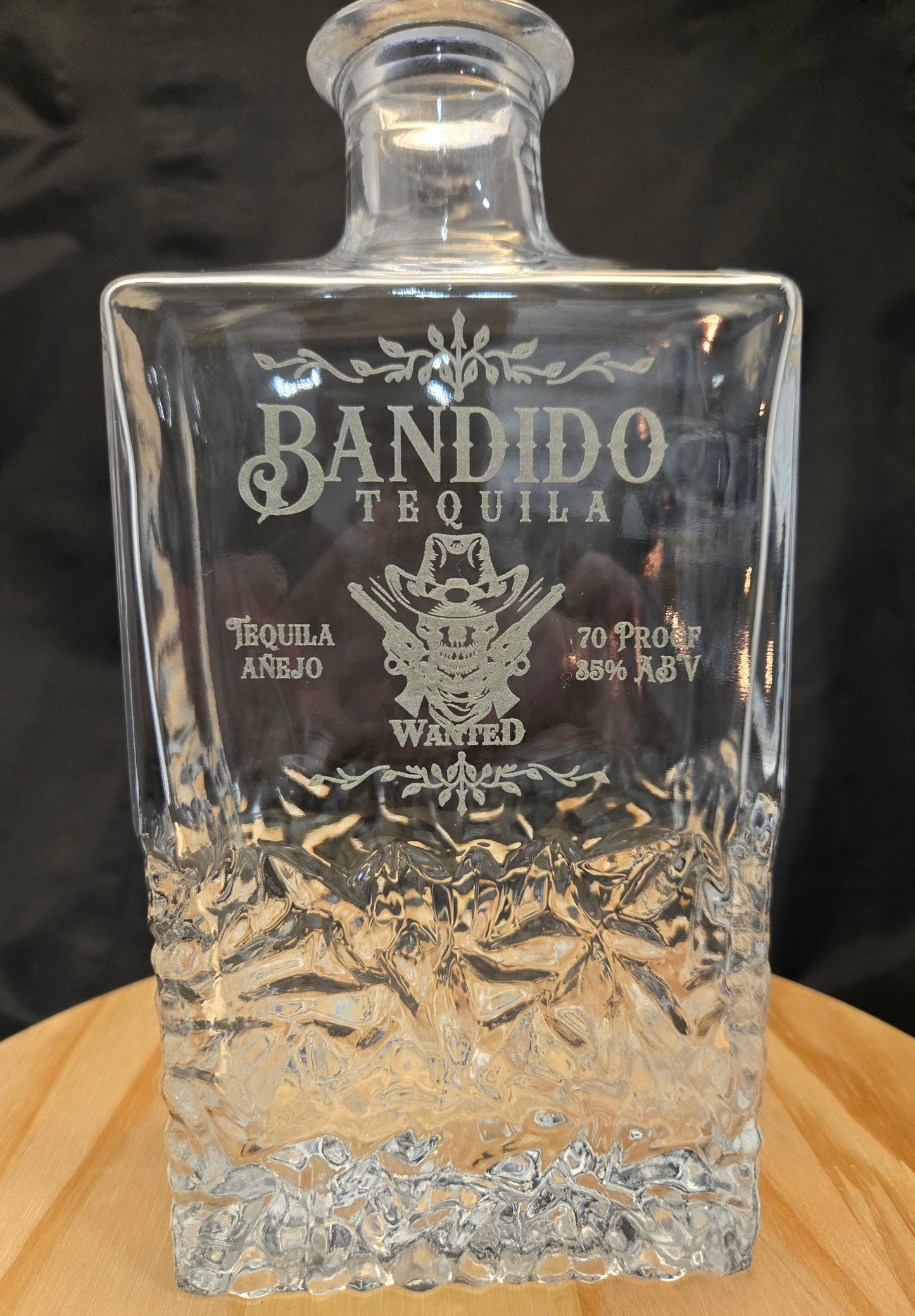 ON SALE "Bandido Tequila" 750mL Decanter