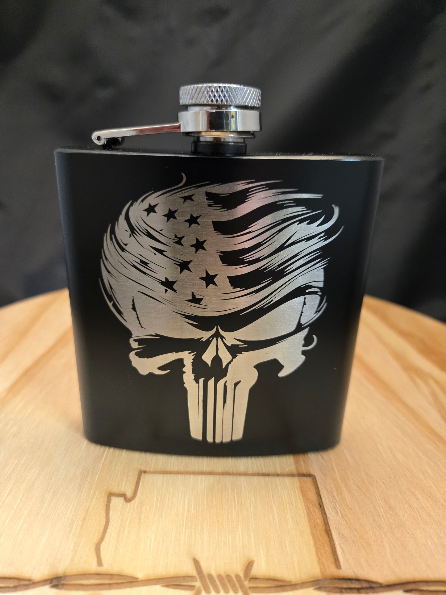 "Trump Punisher" 6oz Hip Flask