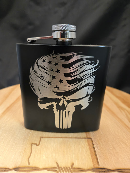 "Trump Punisher" 6oz Hip Flask