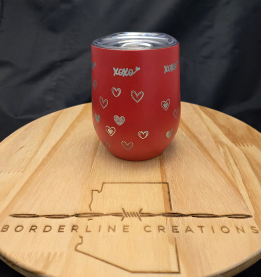 XOXO 12oz Wine Tumbler