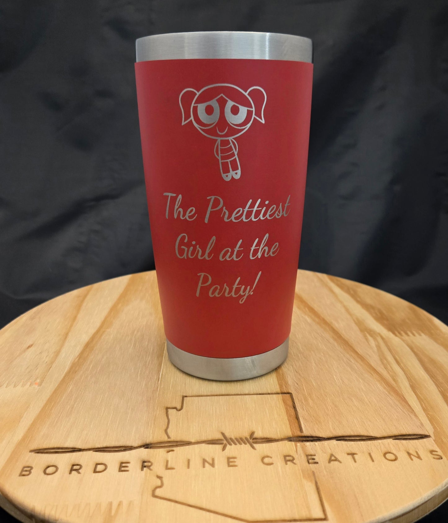 "Prettiest Girl" 20oz Tumbler