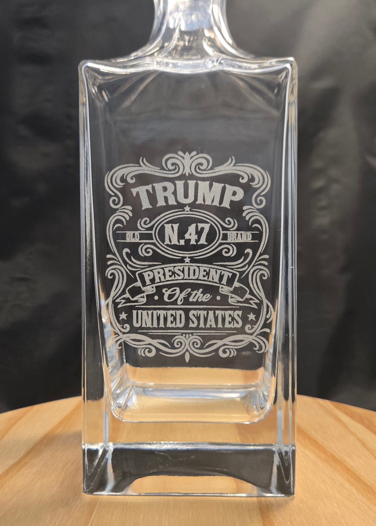 Trump N.47 MAGA Whiskey Decanter