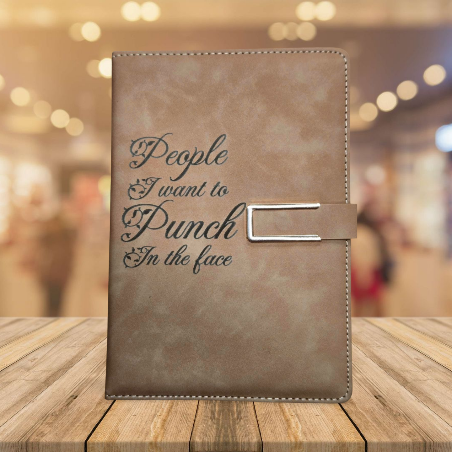 "People I Want to Punch in the Face" Journal