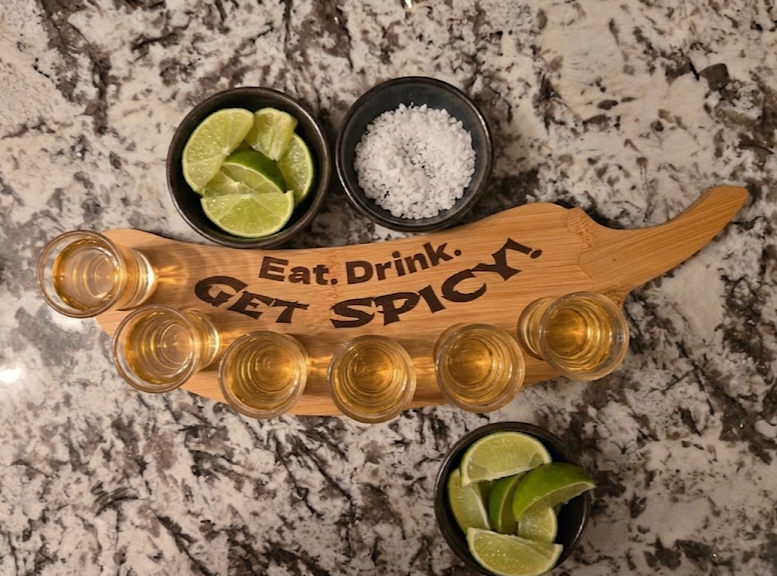Chili Pepper Shot Flight